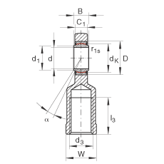 US GIR35-UK-2RS, (j) DIN ISO 12 240-4 (bio)(zhn)(ni)ݼySo(h)ɂ(c)ܷ