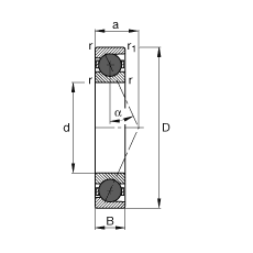 SS HCB71908-E-T-P4S, {(dio)(ji)Ɍ(du)Ԫb|  = 25մƹ