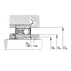 {(dio)S 2207-K-2RS-TVH-C3 + H307, (j) DIN 630  DIN 5415 ˜ʵҪߴ, F׺;oףɂ(c)ܷ